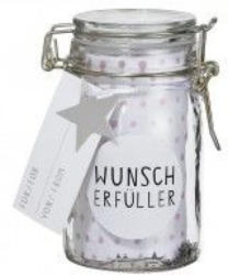 Geschenkglas Wunscherfüller