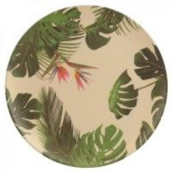Bambus Teller Tropic