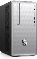 Gaming-PCs - HP 590-p0001ng, Desktop PC mit Core™ i5 Prozessor, 16 GB RAM, 1 TB HDD, 256 GB SSD, GeForce GTX 1050, 2 GB