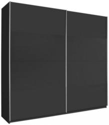 Schwebetürenschrank In Schwarz
