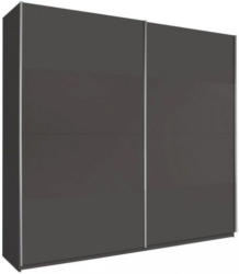 Schwebetürenschrank In Graphitfarben