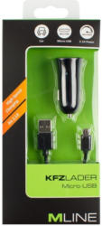 M-LINE KFZ-Lader microUSB 2,1 A HMICROUSB3005BKDS KFZ.Lader Schwarz