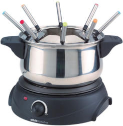 Silva FO810 Fondue Fondue. inox-schwarz