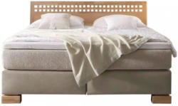 Boxspringbett 200/200 Cm In Sandfarben, Beige