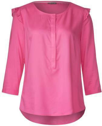 Weiche Bluse mit Volants
