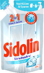 Sidolin Glasreiniger Cristal Konzentrat Nachfüller