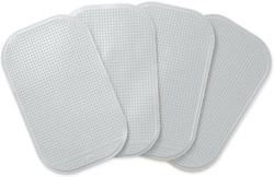 4 Teppich-Antirutsch-Pads