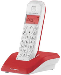 Motorola STARTAC S1201 Schnurloses Telefon analog Rot, Weiß