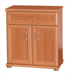 Kommode Louga 12, Farbe: Erle - 90 x 80 x 45 cm (H x B x T)