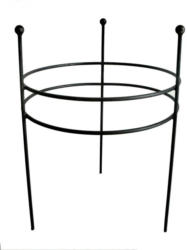 Rankhilfe Attard 57, pulververzinkt, Farbe: Schwarz matt - Durchmesser: 50 cm