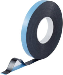 TOOLCRAFT 93038c186 Doppelseitiges Klebeband Blau-Schwarz (L x B) 30 m