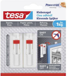tesa® Klebenagel verstellbar Weiß tesa Inhalt: 1 Pckg.
