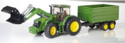 bruder John Deere 7930 m. Frontlader u Anhänger