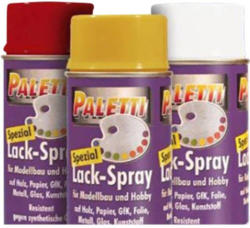 Kunstharzfarbe EXTRON Modellbau Paletti Klar Spraydose 400 ml