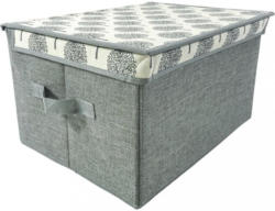 Aufbewahrungsbox Tree, Groß Beige, Grau