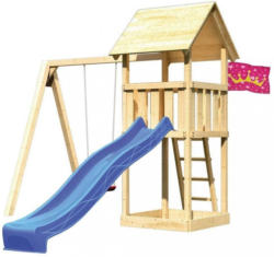 Spielturm Heidi Set L Naturfarben