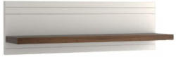 Hängeregal Uricani Nuss/Weiß 31 - Abmessungen: 40 x 150 x 27,50 cm (H x B x T)