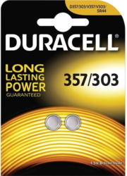 Knopfzelle 357 Silberoxid Duracell 357/303 190 mAh 1.5 V 2 St.