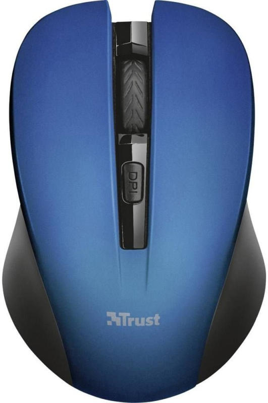 Trust Mydo Silent Click Funk-Maus Optisch Blau