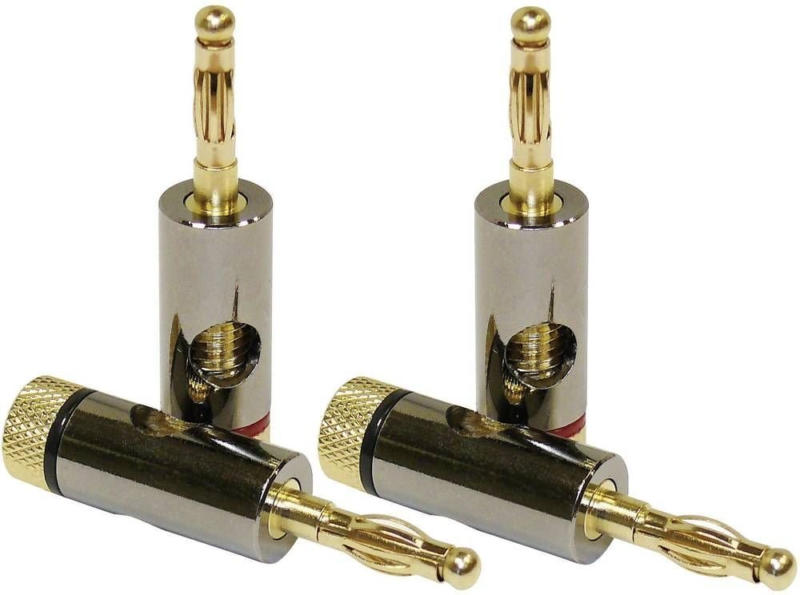 Bananenstecker-Set Dynavox 206857 1 Pckg.