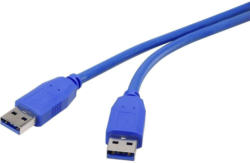 Renkforce USB 3.0 Anschlusskabel [1x USB 3.0 Stecker A - 1x USB 3.0