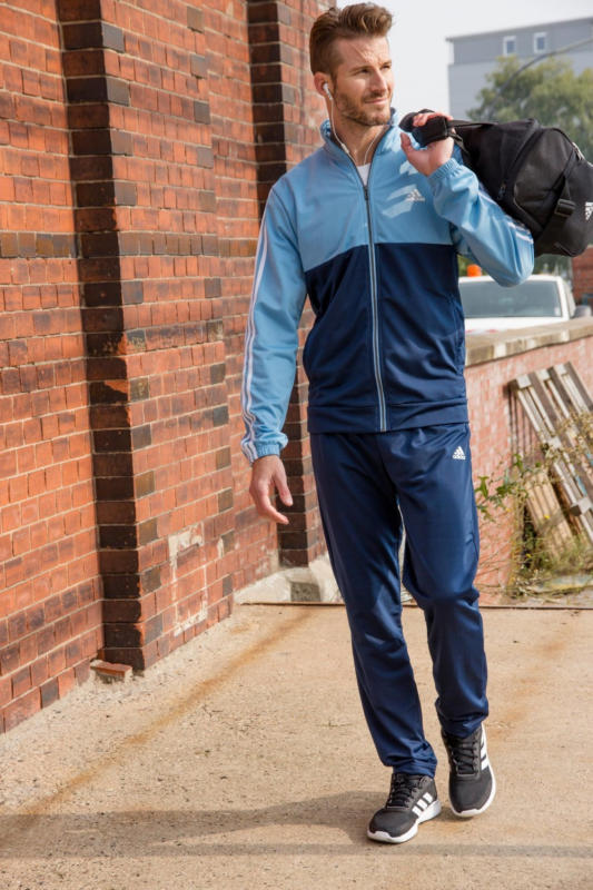 adidas Performance Trainingsanzug »BACK2BASIC 3S TRACKSUIT« (Set, 2 tlg.)