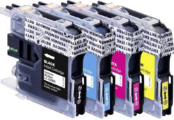 Basetech Tinte ersetzt Brother LC-223 Kompatibel Kombi-Pack Schwarz,