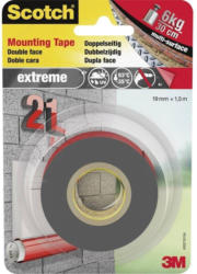 3M 40021915 Montageband Scotch® Grau (L x B) 1.5 m x 19 mm 1 Rolle(n)