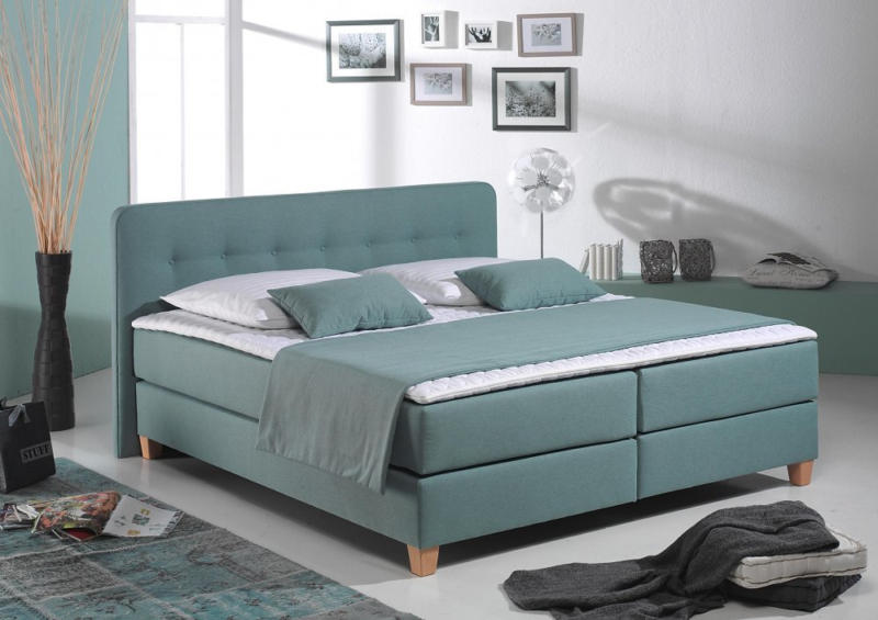 Home affaire Boxspringbett »Fargo«, inkl. Topper