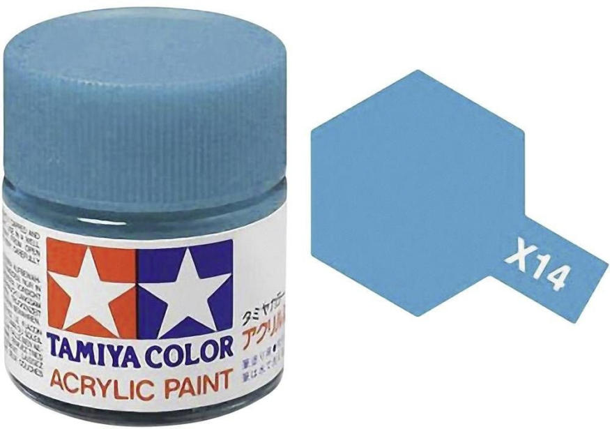 wogibtswas.at - Tamiya 81014 Acrylfarbe Himmel-Blau (glänzend) Farbcode