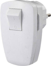 GAO EMP100SW Schutzkontakt-Winkelstecker Kunststoff mit Schalter 230 V