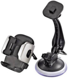 Hama Universal Smartphone Halter Saugnapf, Lüftungsgitter, Klebepad
