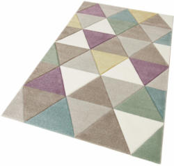 Teppich, »Pastel 21646«, merinos, rechteckig, Höhe 13 mm, maschinell gewebt