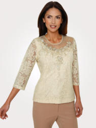 Mona Spitzenshirt mit Strass-Steinen