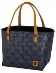 Shopper color block dark grey