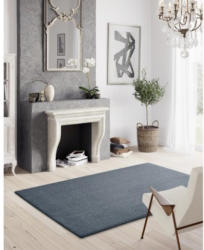 Teppich Luxus ca. 160 x 230 cm dunkelblau
