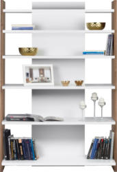 TemaHome Regal »Niko«, im moderner Holzoptik und schönem Design, Breite 126 cm