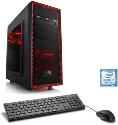 CSL Gaming PC Core i7-7700 GeForce GTX 1070 16 GB DDR4 SSD »Speed T9578 Windows 10 Home«