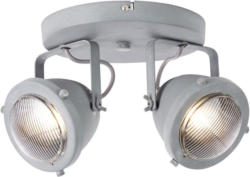 Brilliant Leuchten Carmen LED Spotrondell 2flg grau Beton