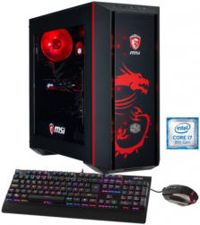 HYRICAN Gaming PC Intel® i7-8700K 16GB SSD + HDD GeForce® GTX 1080 »MSI Dragon 5932«