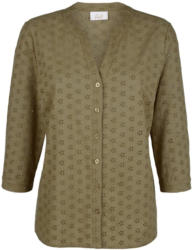 Paola Bluse mit Lochstickerei