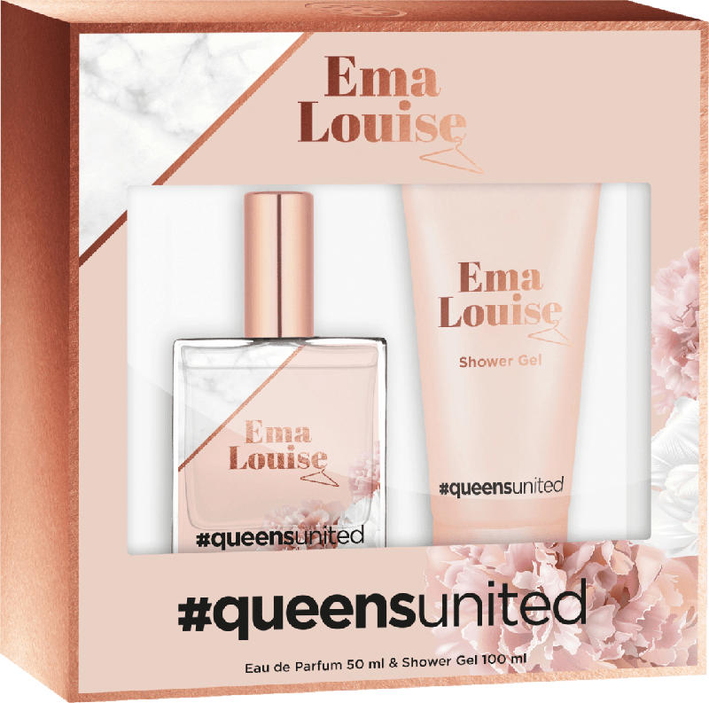 Queens United Geschenkset Ema Louise Eau de Parfum 50ml+ Duschgel 100ml
