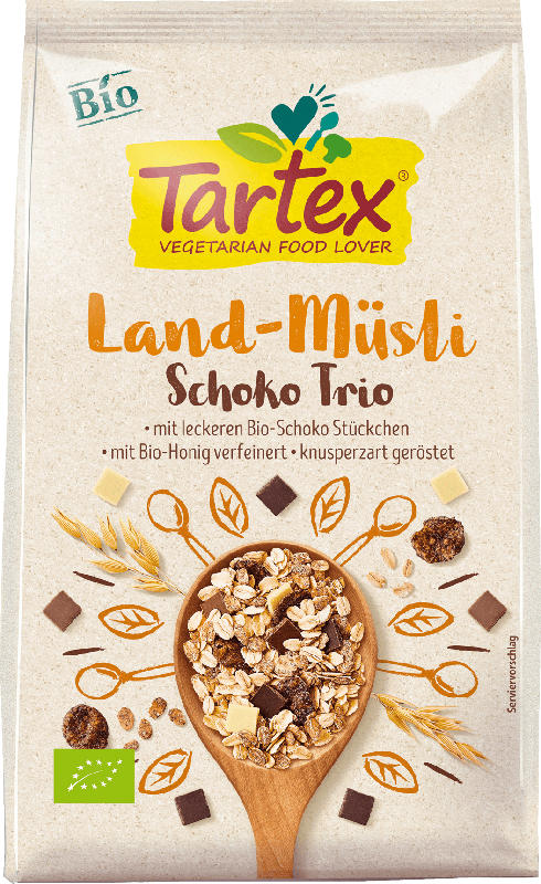 Tartex Müsli, Land-Müsli Schoko Trio