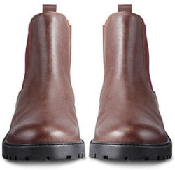 Leder-Stiefeletten
