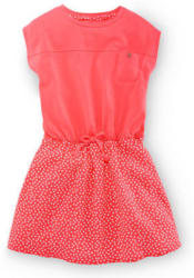 Kleid mit Material-Mix