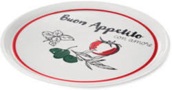 Pizza- und Antipastiteller
