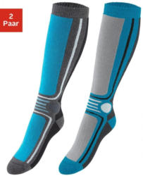 Apollo Unisex Kinder Skisocken mit Vollfrottee (2 Paar)