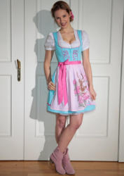 Dirndl kurz mit Glitzersteinchen, Stockerpoint