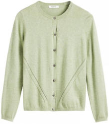 sandwich Strickjacke mit Ajour-Detail