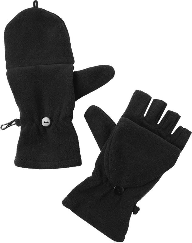 Damen Fleece-Handschuhe mit Kappe